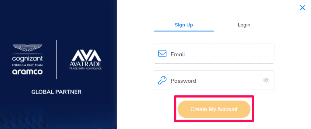 How to open an AvaTrade Account - A Step-by-Step Guide Step 3