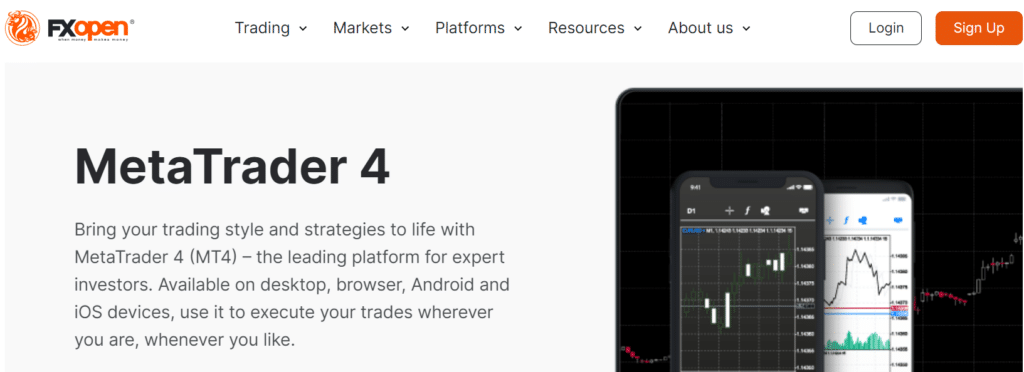 Trading Platforms MetaTrader 4