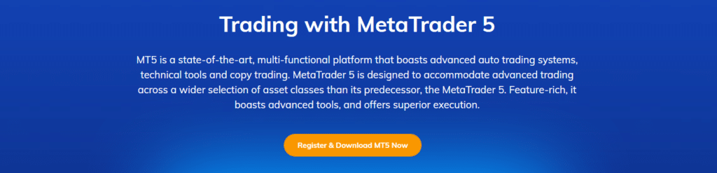 Trading Platforms MetaTrader 4 and 5 