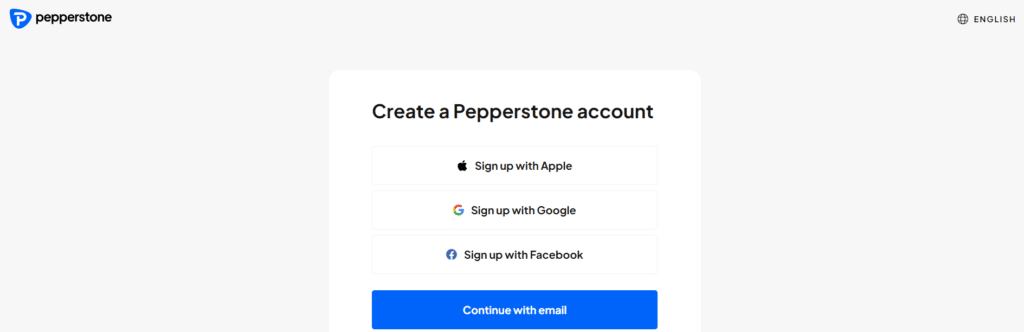 How To Open a Pepperstone Account Step 2