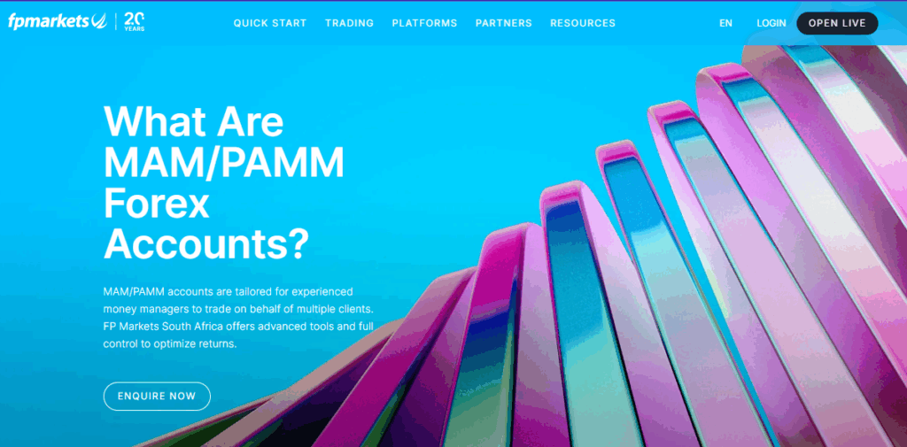 FP Markets PAMM