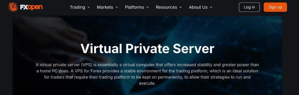 FXOpen VPS