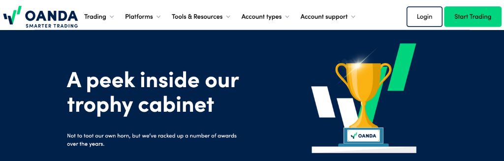 Awards OANDA