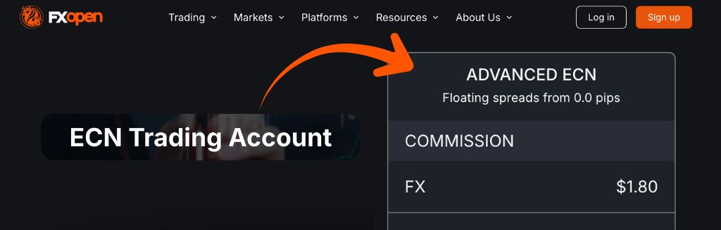 FXOpen Review Advanced ECN Account