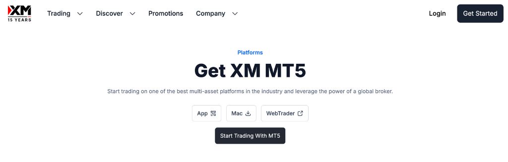 XM Review MetaTrader 5 (MT5)