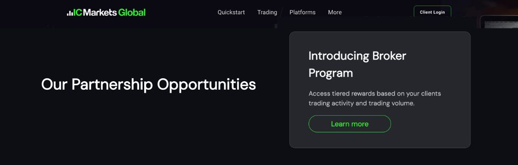 IC Markets Introducing Broker (IB) Program