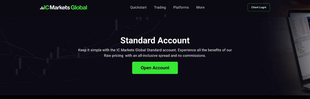 IC Markets Standard Account (MetaTrader)