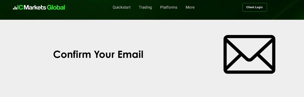 IC Markets Review how to open account step 2