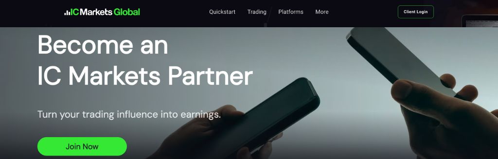 IC Markets Partnership Program