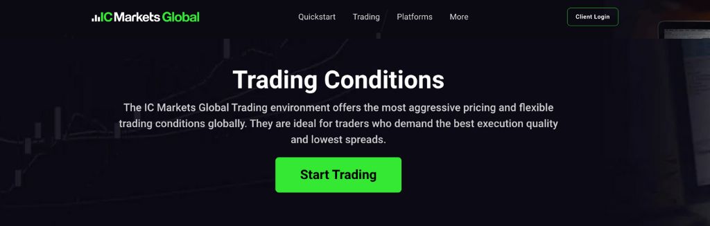 IC Markets Pricing