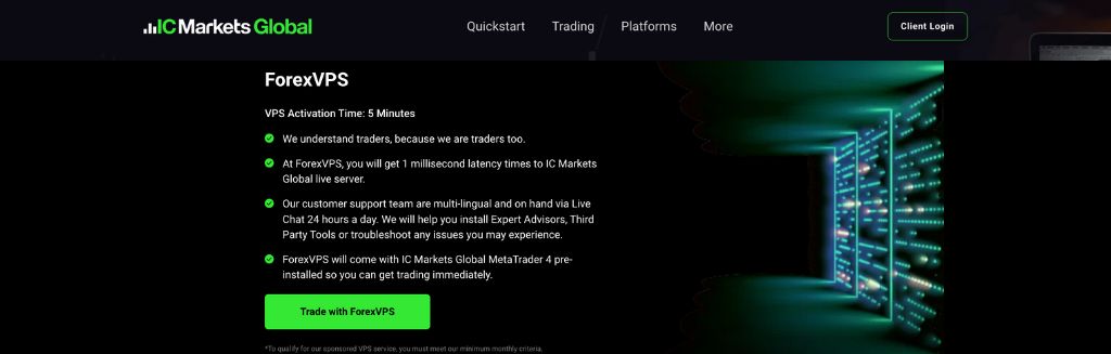 IC Markets VPS