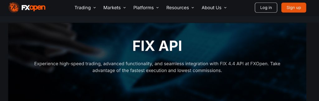 FIX API with FXOpen