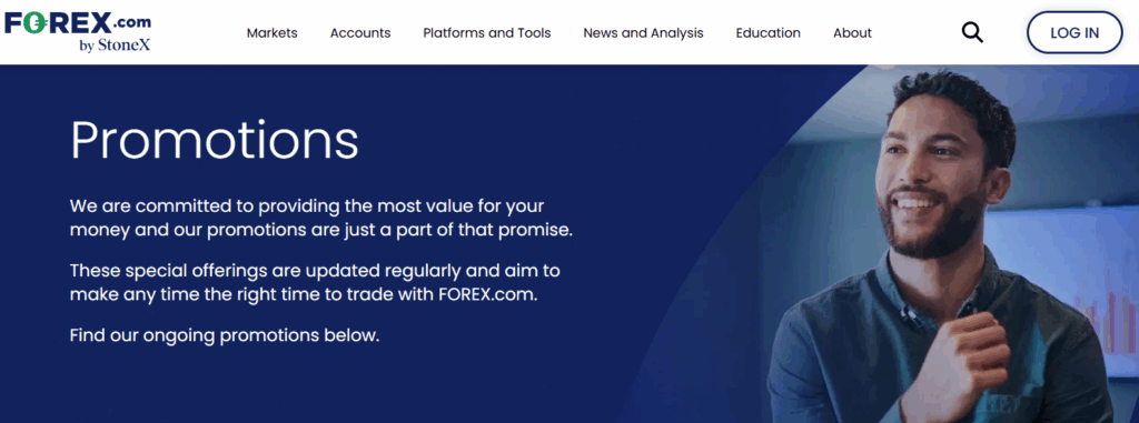 FOREX.com Bonus Details