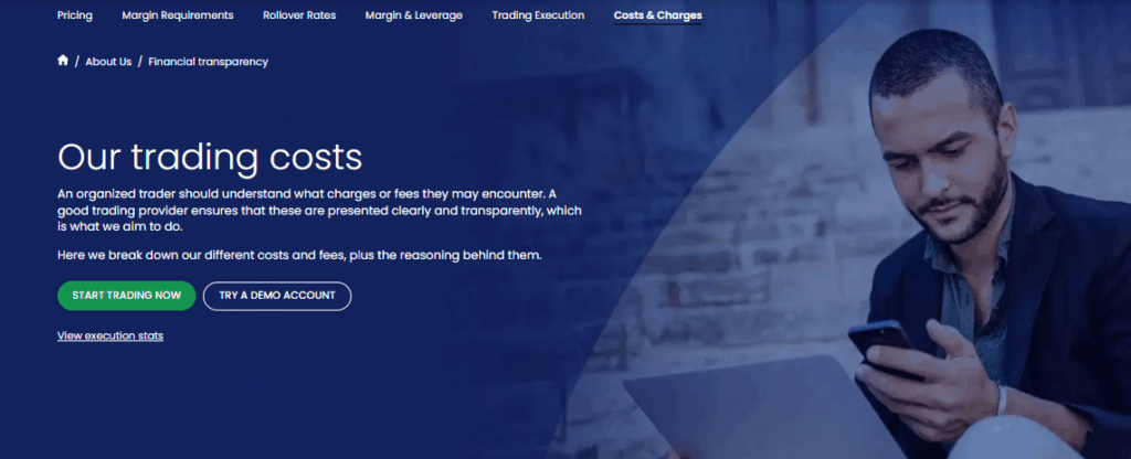 FOREX.com Pricing Breakdown