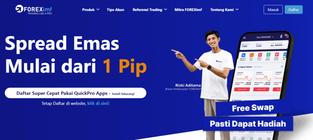 FOREXimf BAPPEBTI-regulated FOREXimf BAPPEBTI-regulated